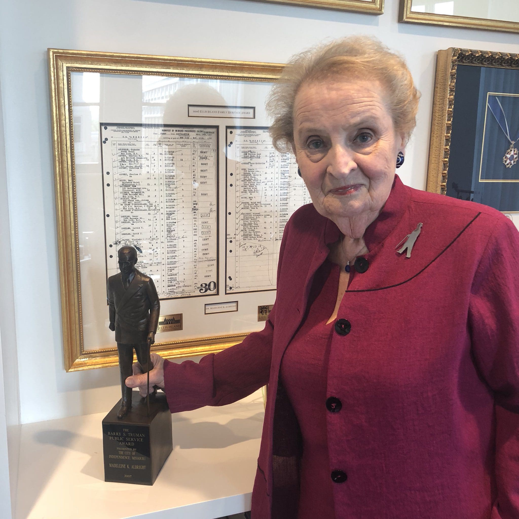 Muere Madeleine Albright, la primera mujer secretaria de Estado