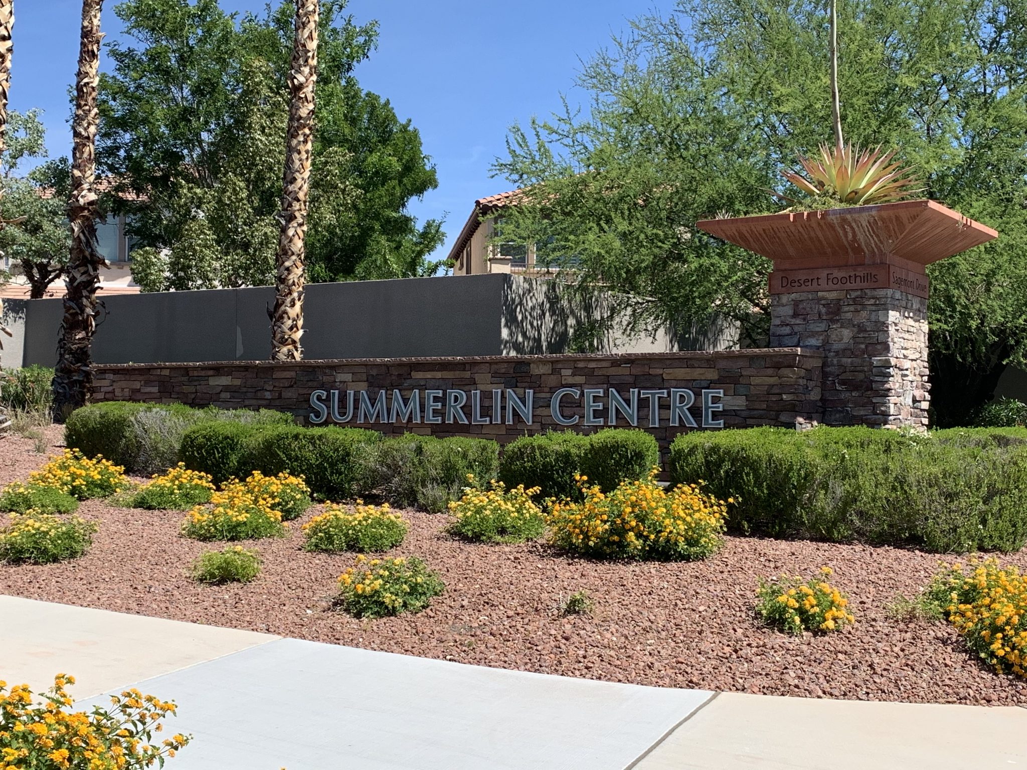 Homes for Sale in the Summerlin Centre Village in Las Vegas