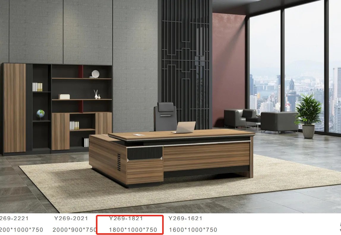 Executive Office Desk In Kenya With Side Return Table Neilan