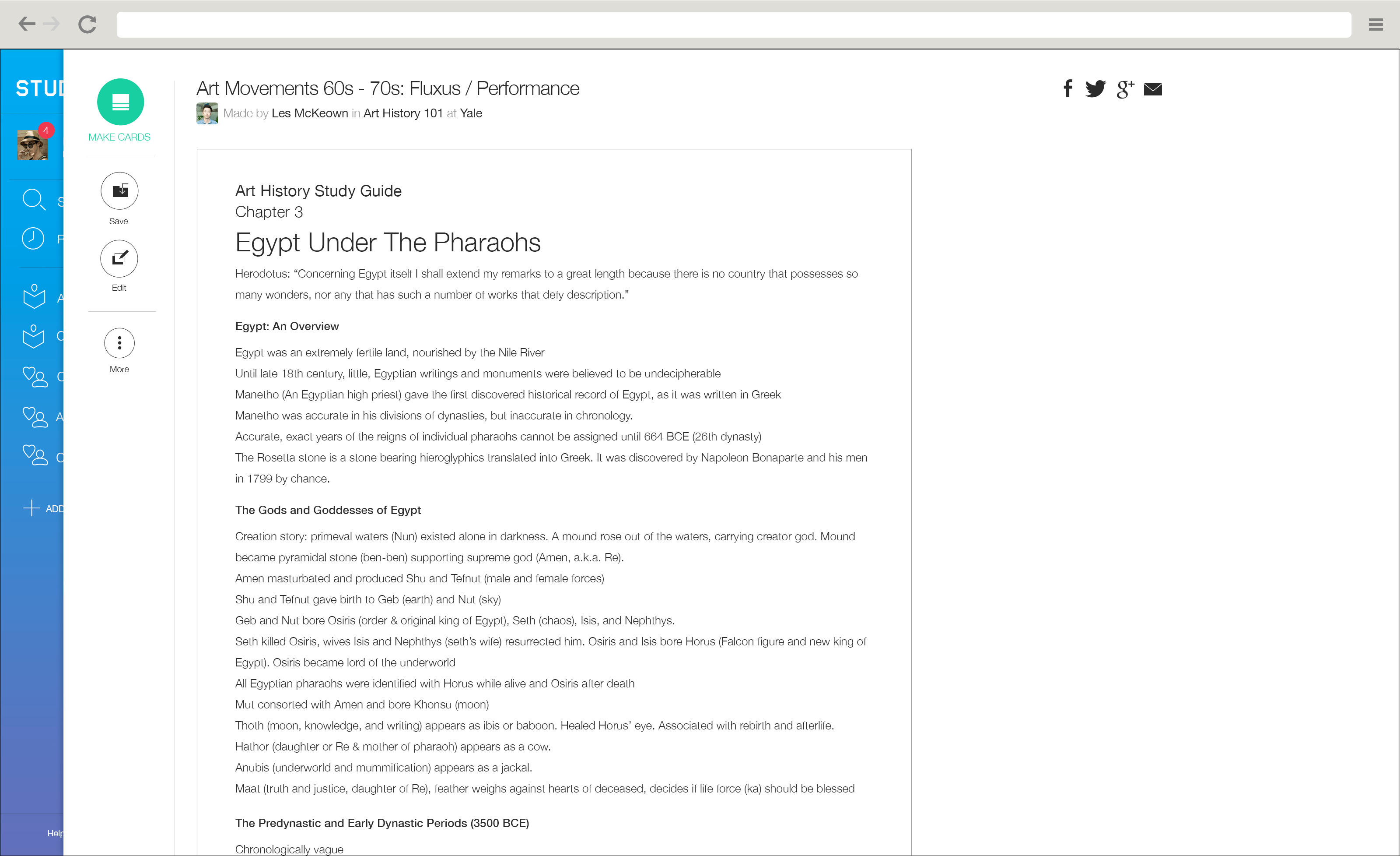 StudyBlue web app 04