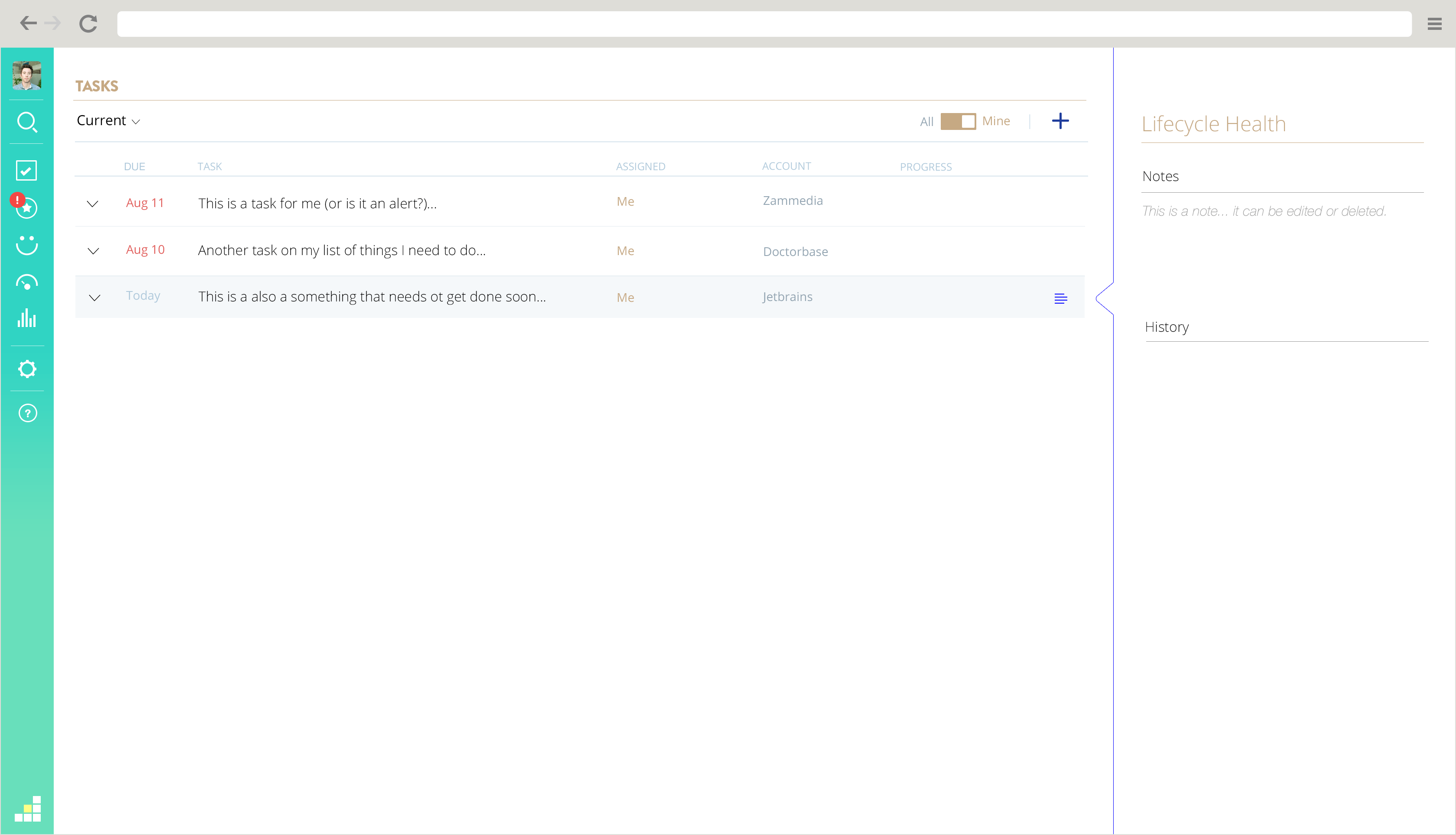 Web app design comp