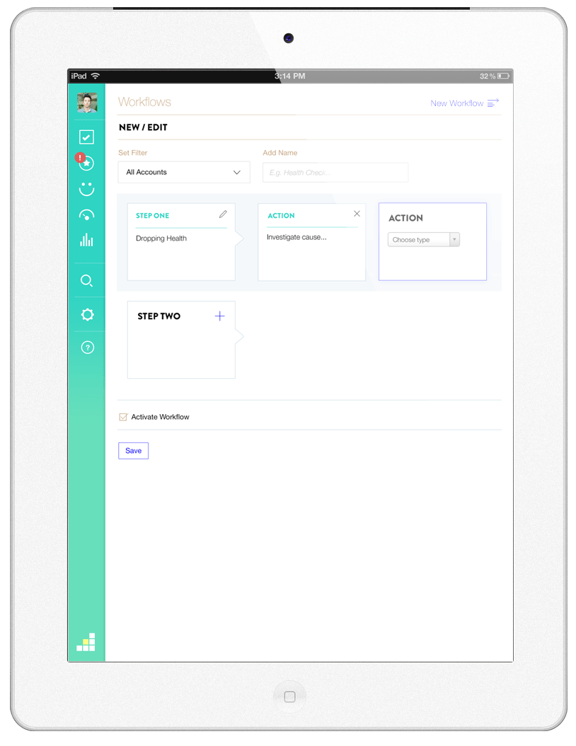 Web app design comp
