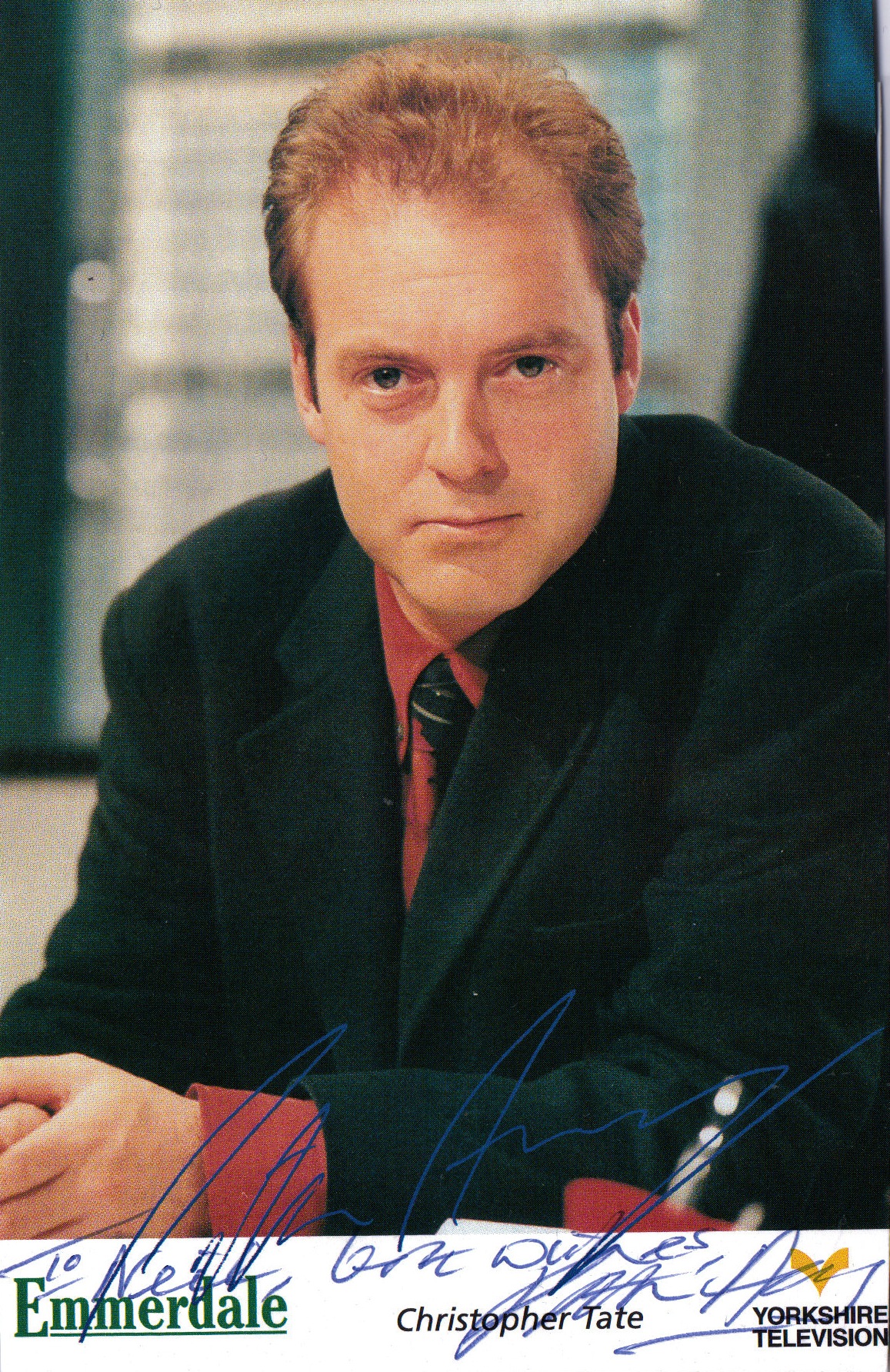 Emmerdale Neils Autographs