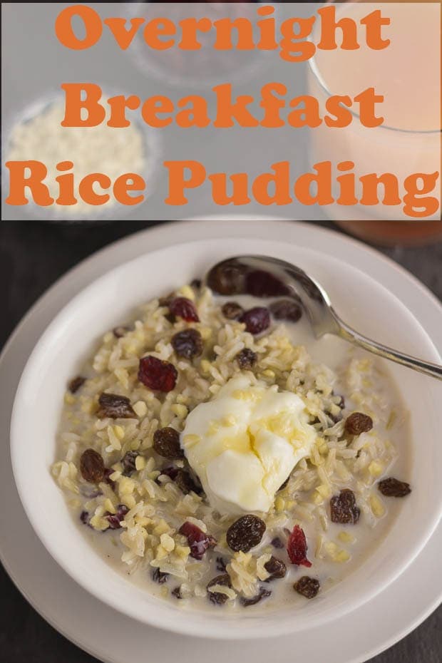 Overnight Breakfast Rice Pudding Neils Healthy Meals