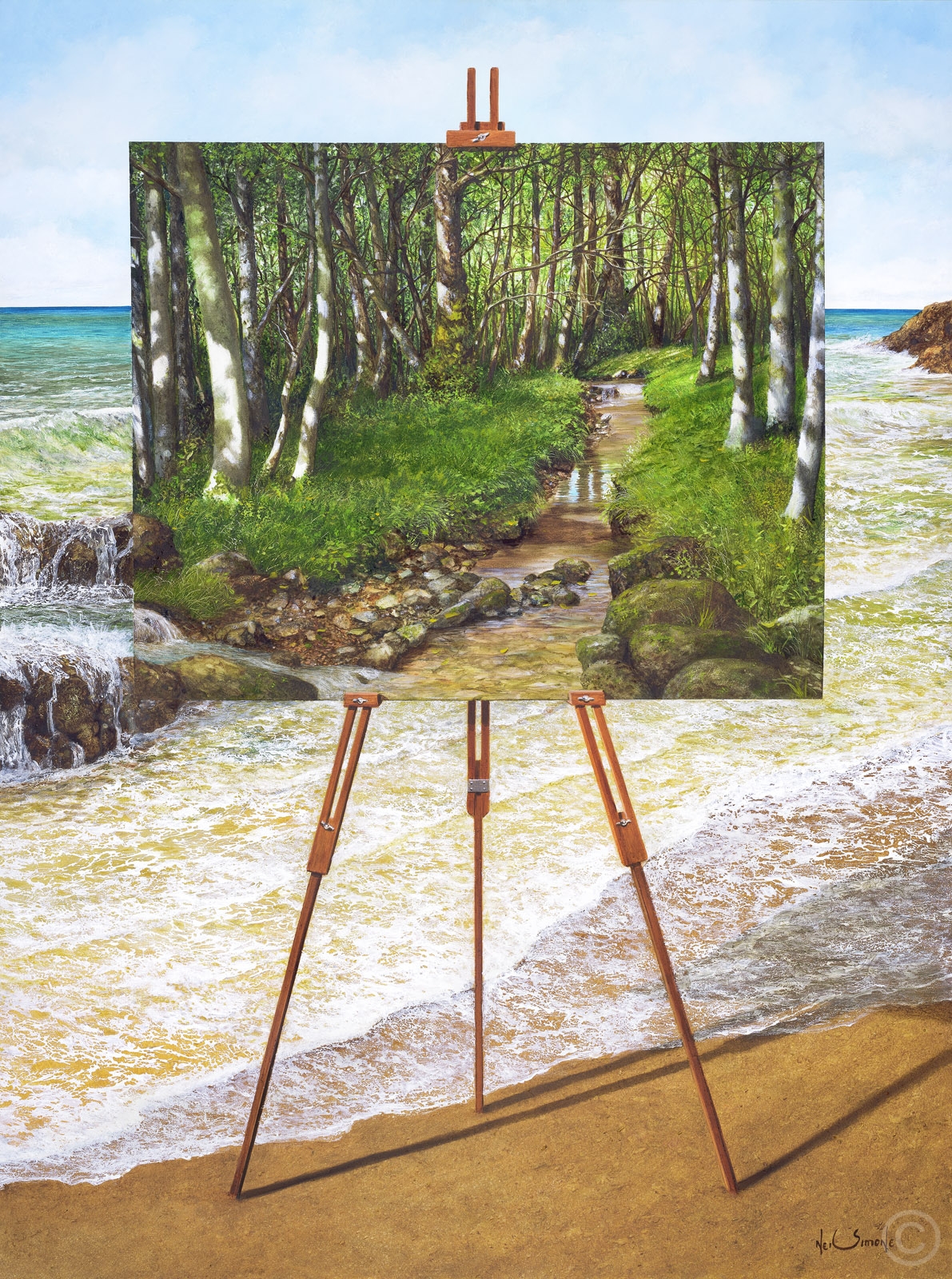 Seawood Neil Simone, Artist