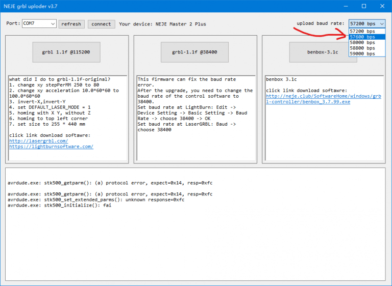 How to Flash GRBL Firmware NEJE