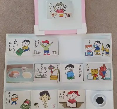 予定表絵カード教材の紹介 猫ちゃんブログ