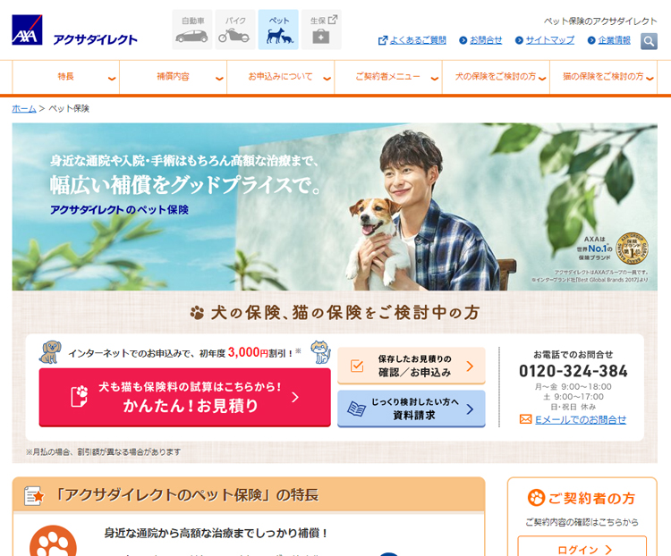 あなたの猫にペット保険は必要？ペット保険の選び方・市場大手の比較 Catchu きゃっちゅ