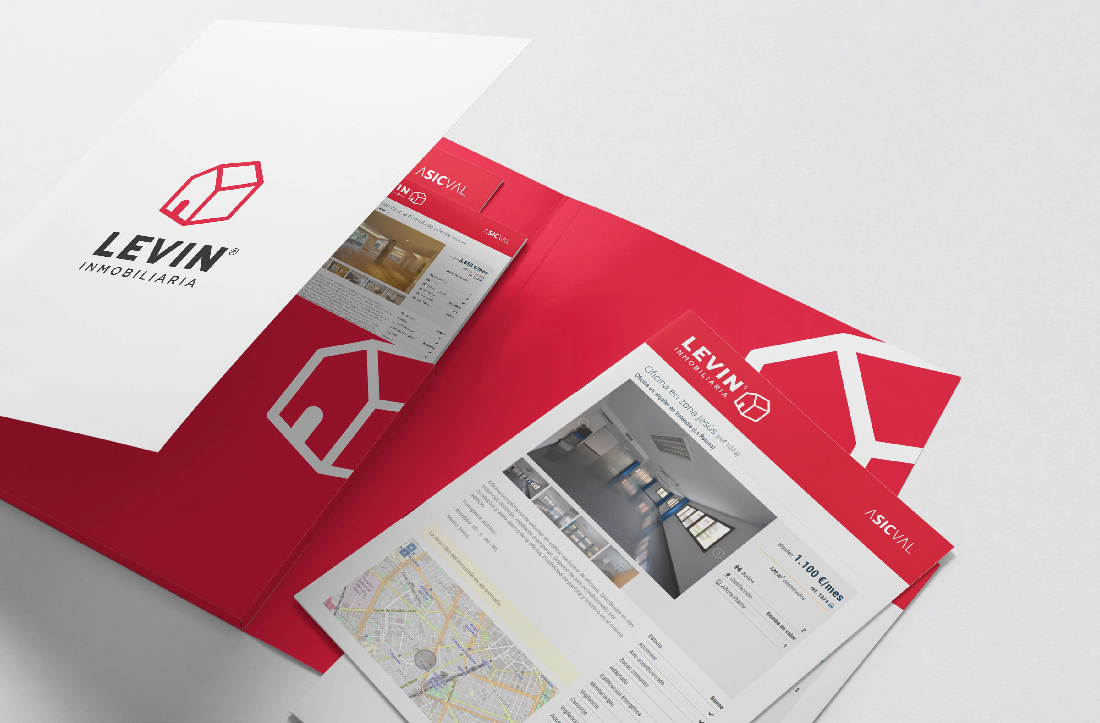 Levin Real Estate Proyectos Diseño Gráfico Nekso Design