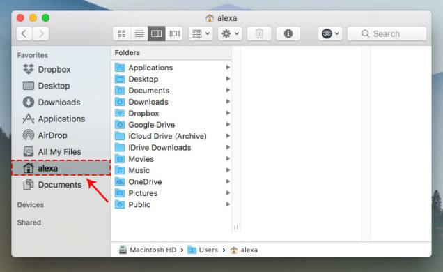 Mac Home Folder macOS File System Nektony