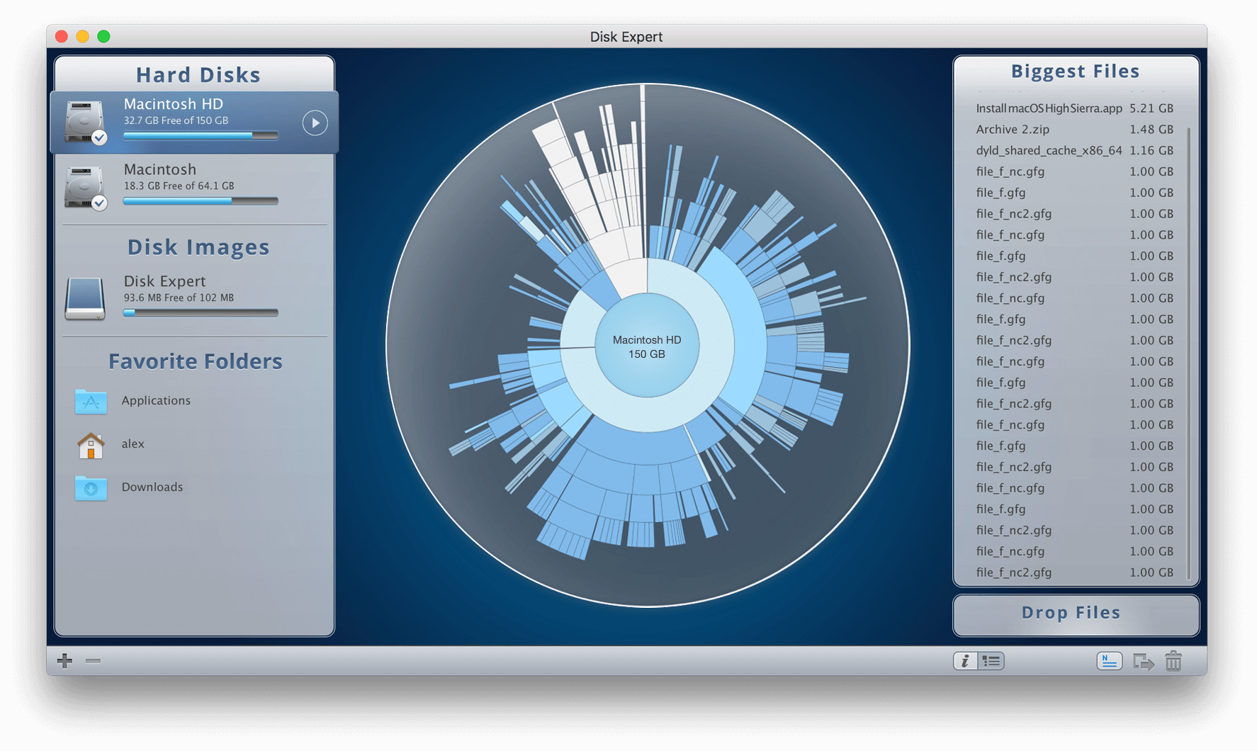 Disk Expert Analyze Disk Usage on Mac