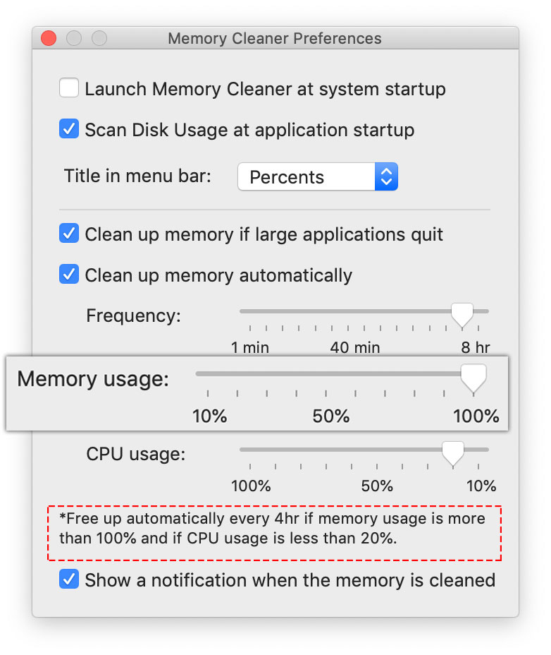 Free up Memory on Mac Automatically