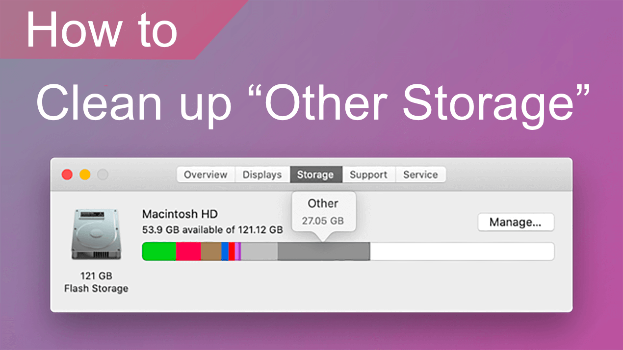 How to clean up mac storage knowple