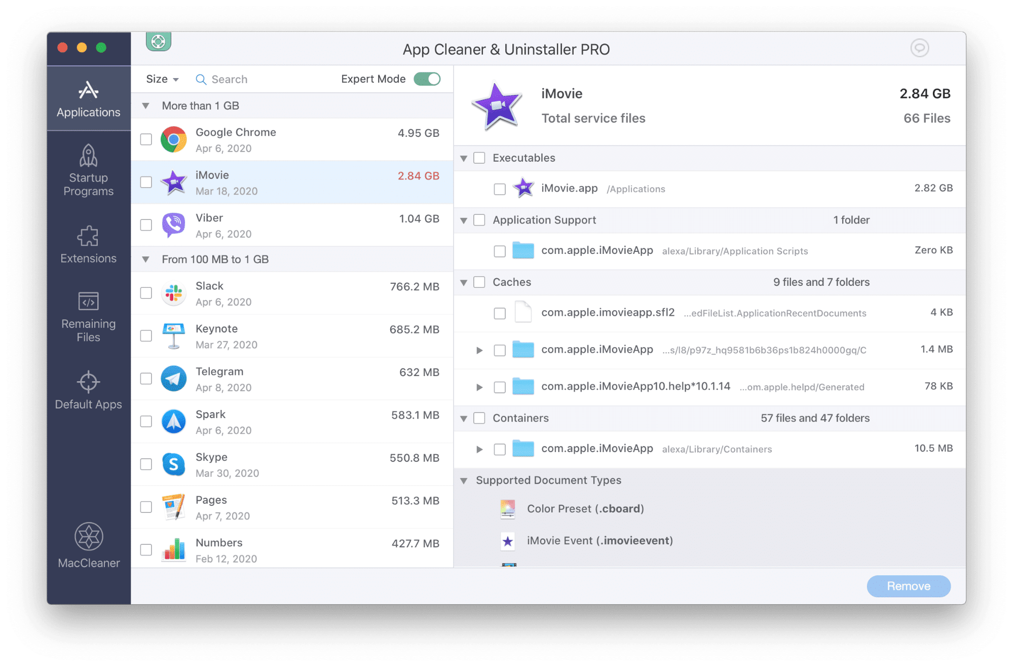 App Cleaner & Uninstaller Help Page
