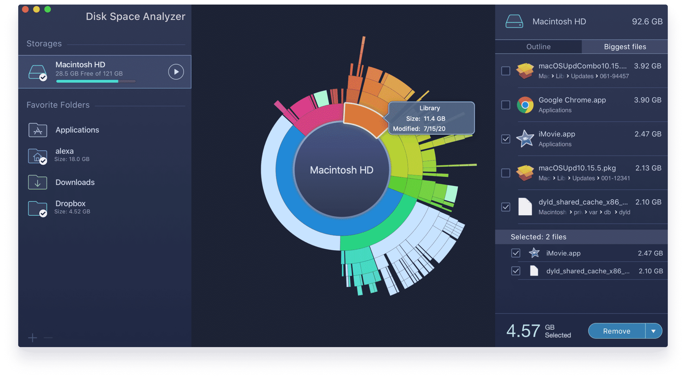 Mac hard drive space analyzer musicgas