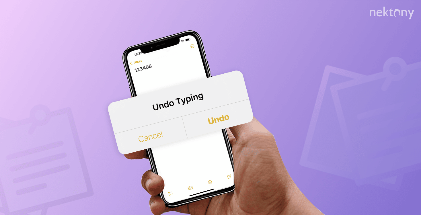 How to Undo in Notes on iPhone Nektony