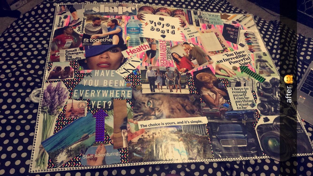 Vision Board 2017 NeliaBedilia