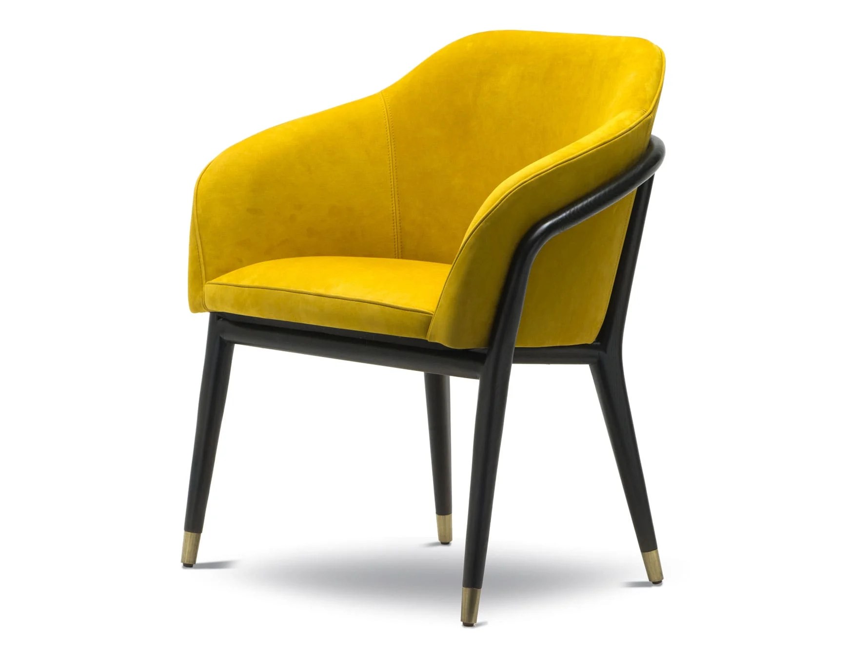 Nella Vetrina Melodie Modern Italian Chair in Upholstered Smooth