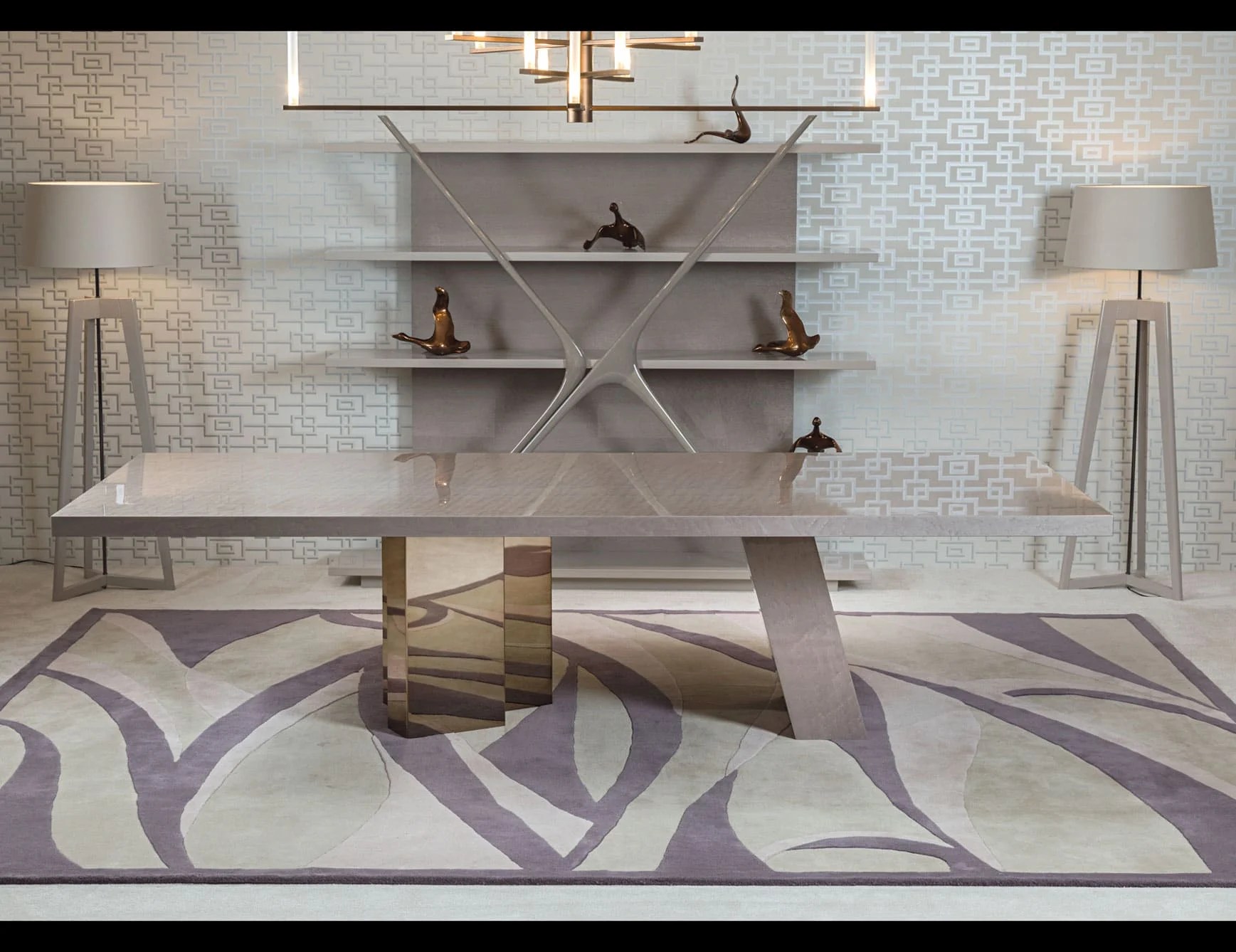 Nella Vetrina Opera Modern Italian Dining Table