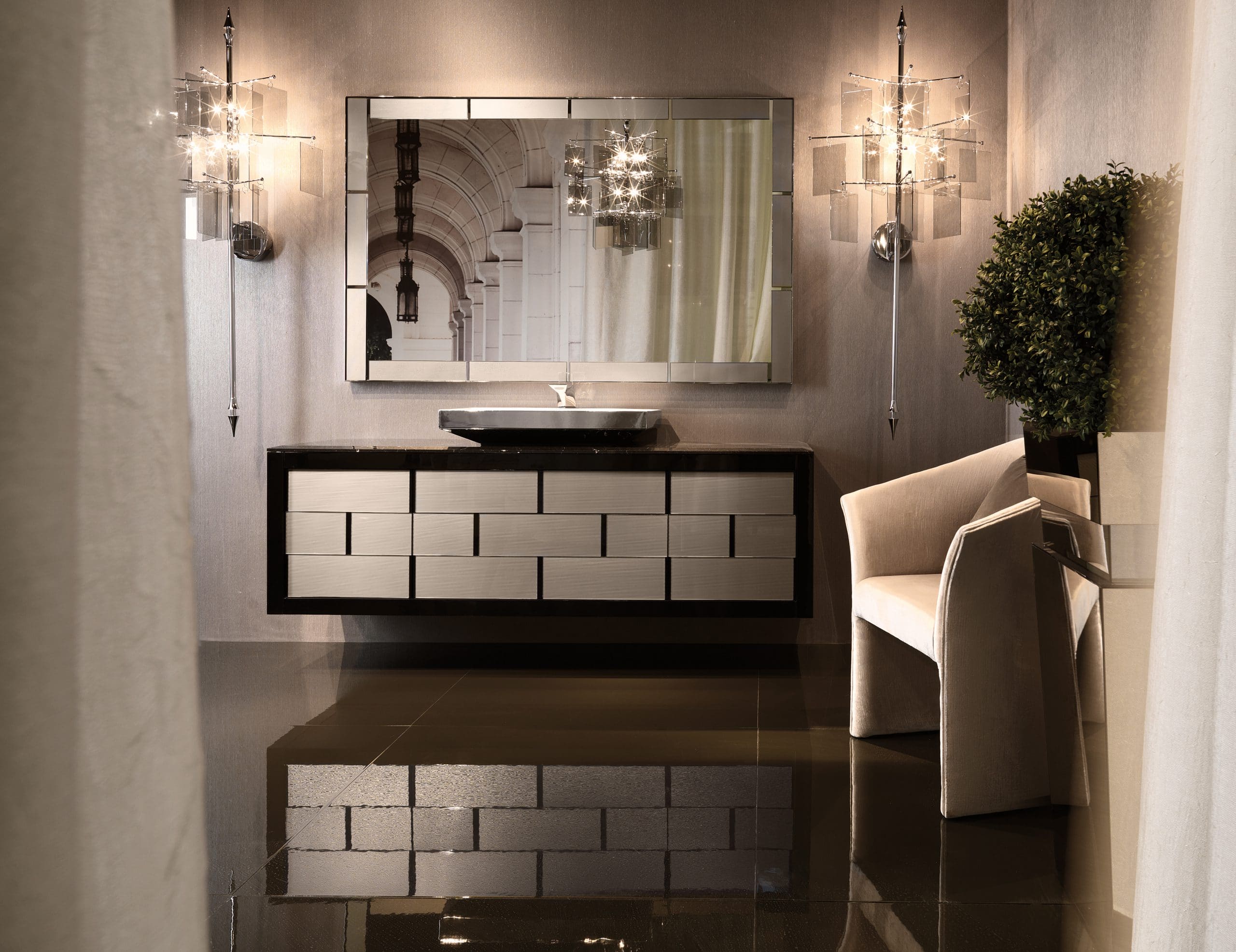 Ritz Luxury Italian Bathroom Vanity
