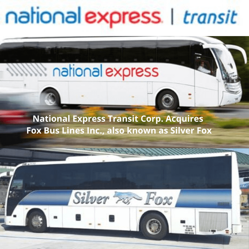 National Express Transit Corp Acquires Fox Bus Lines Inc., also known