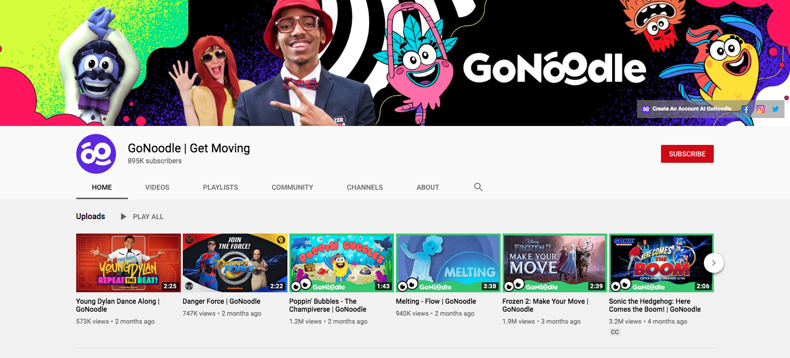 Top Ten Kindergarten YouTube Channels