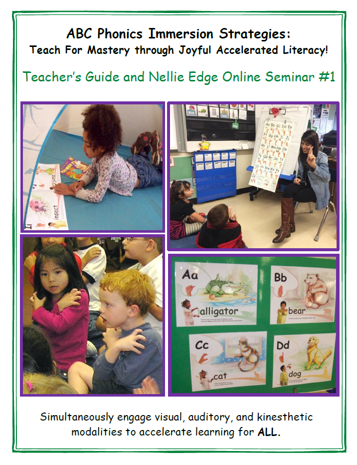 ABC Phonics Immersion Strategies Free Literacy eBook! by Nellie Edge