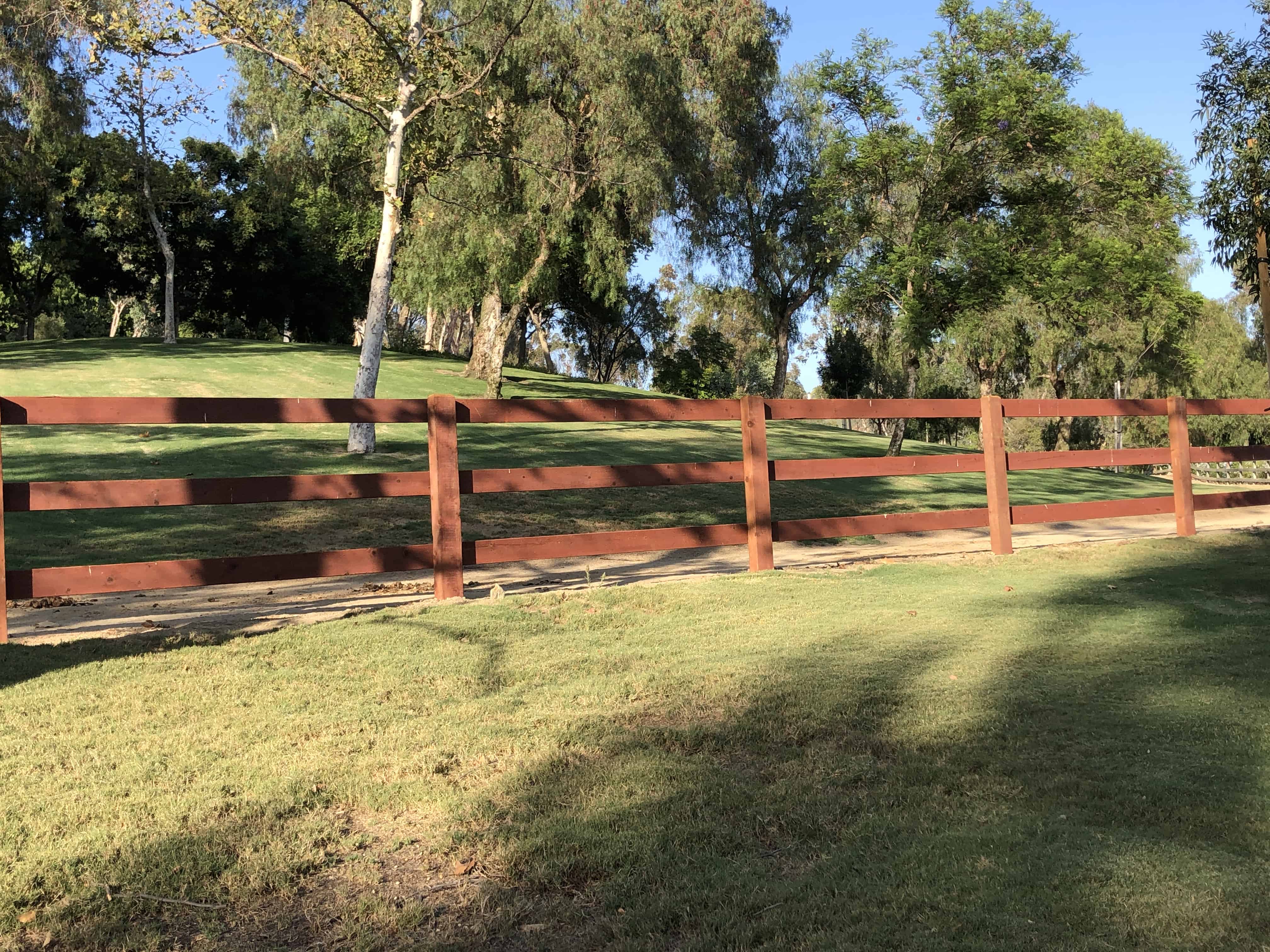 Homeowner Trail Fencing and Perimeter Fencing Nellie Gail Ranch