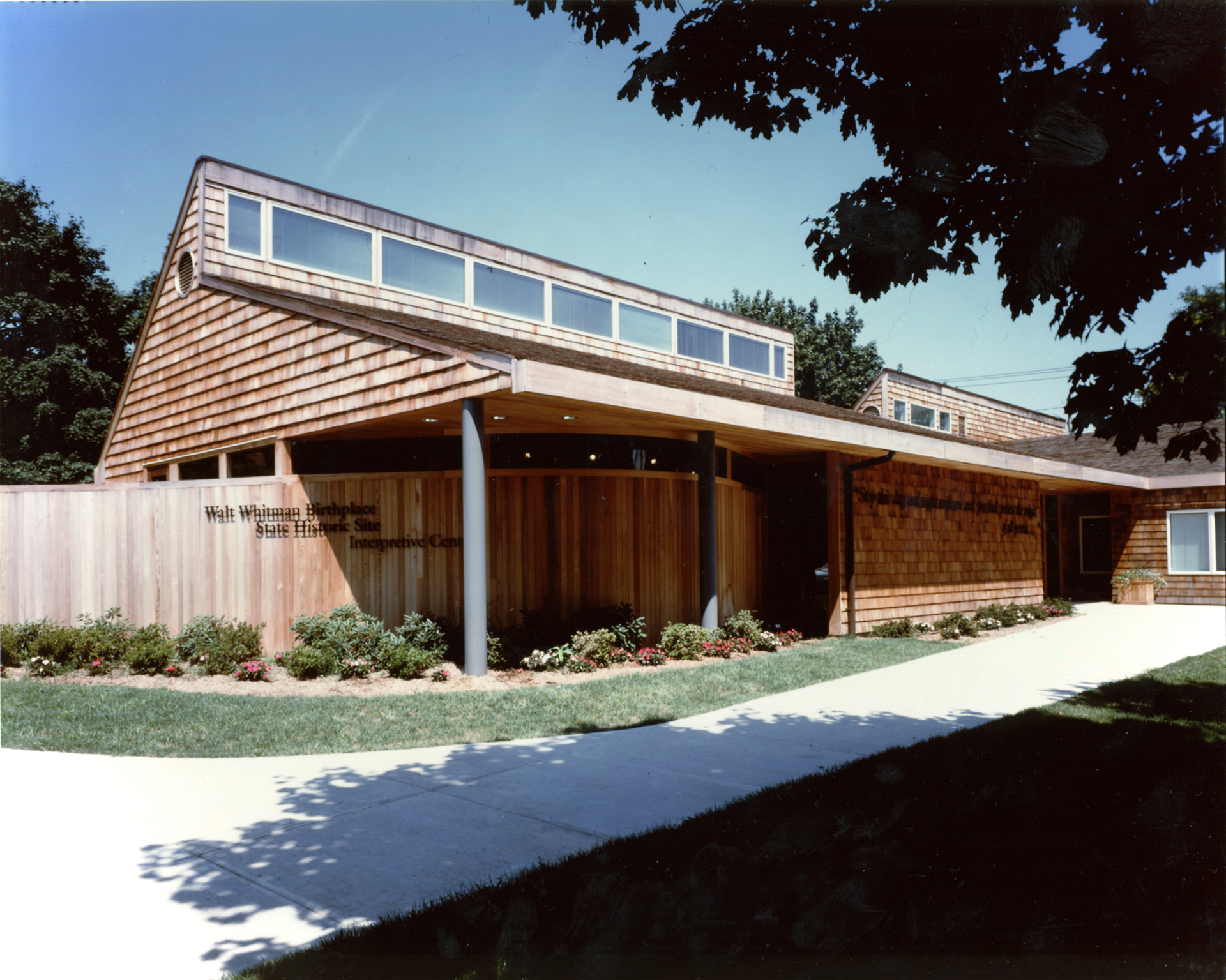 Walt Whitman Birthplace Nelligan White Architects