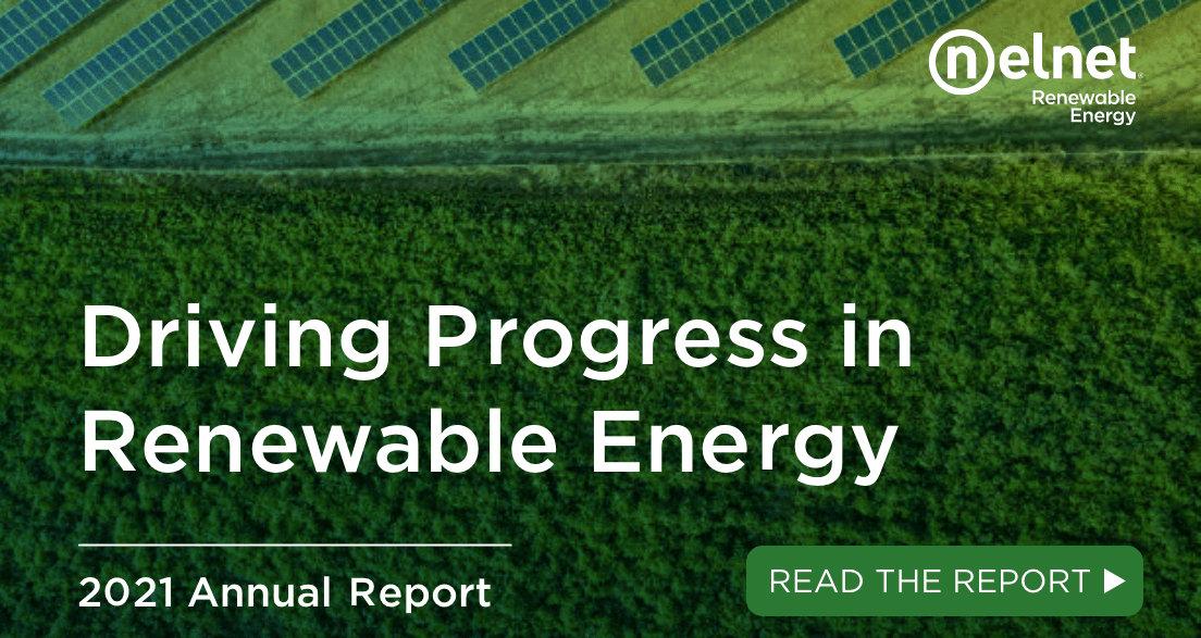 Driving Progress in Renewable Energy 2021 Annual Report
