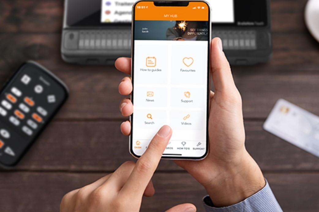 HumanWare Buddy App New England Low Vision