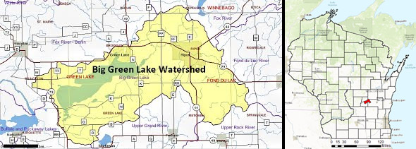 Green Lake County Gis Green Lake Watershed Information System Nelson Institute for