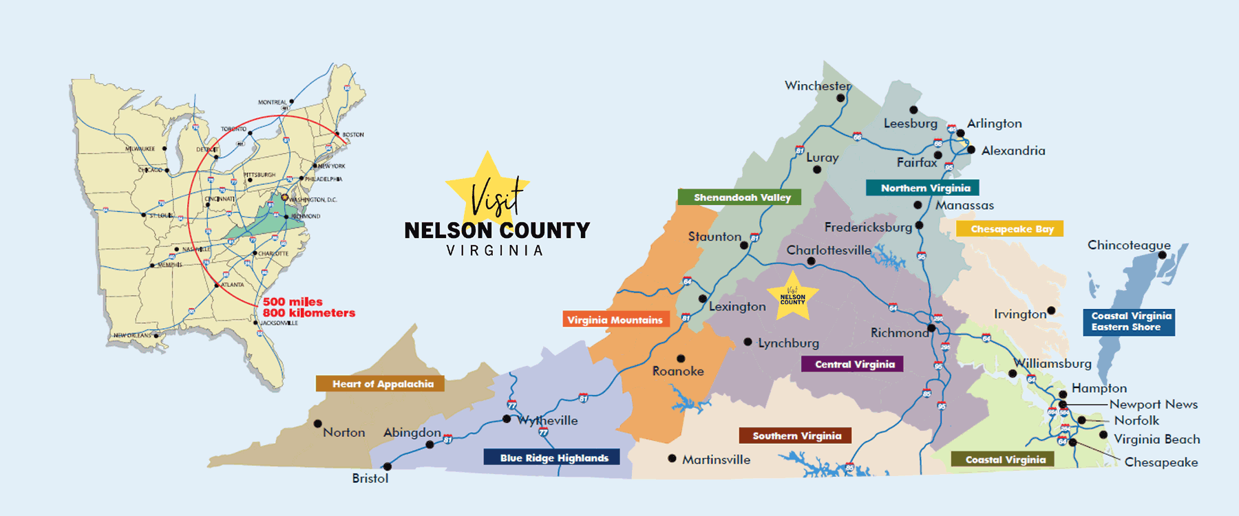 Group Tours Nelson County