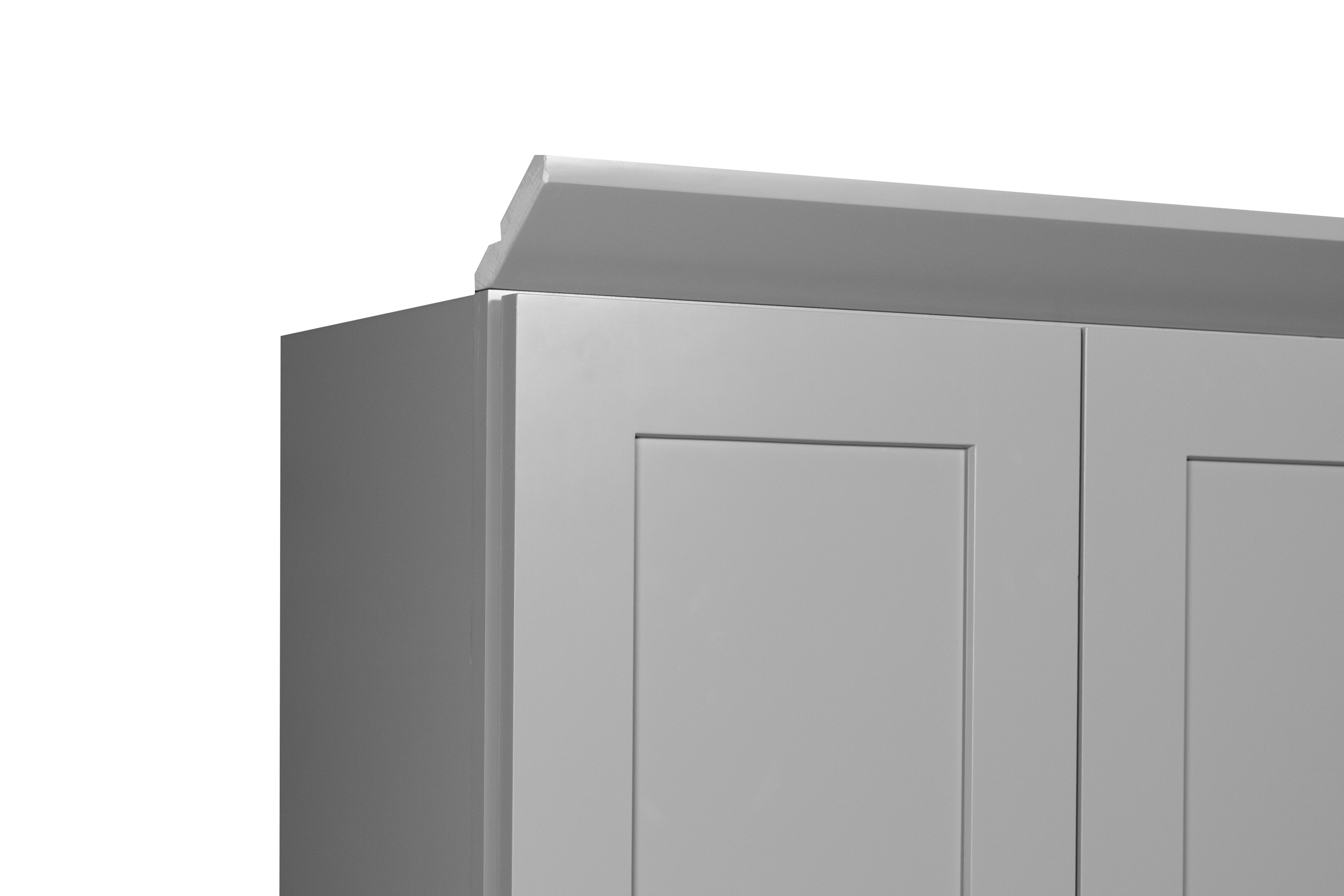 Gray Shaker Crown Moulding Nelson