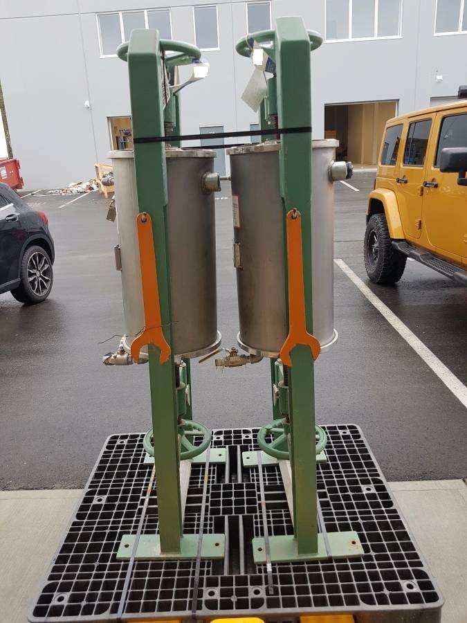 12" DIA. X 24" QPEC STAINLESS STEEL LAB PRESSURE FILTERS Nelson