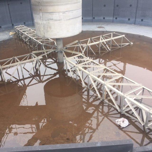 60' DIA. EIMCO THICKENER WITH MOTORIZED RAKE LIFT Nelson Machinery