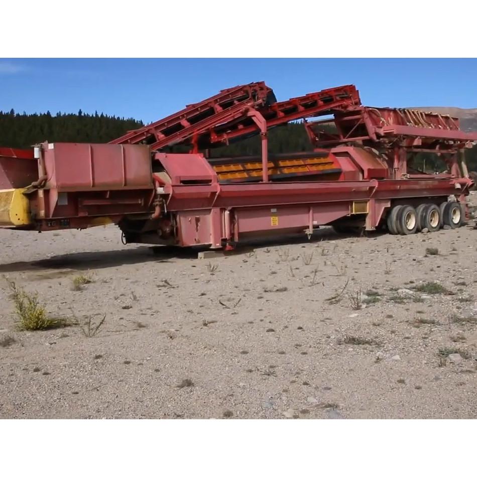 300 TPH MSI T8 GOLD TROMMEL PORTABLE WASH PLANT Nelson Machinery & Equipment Ltd.