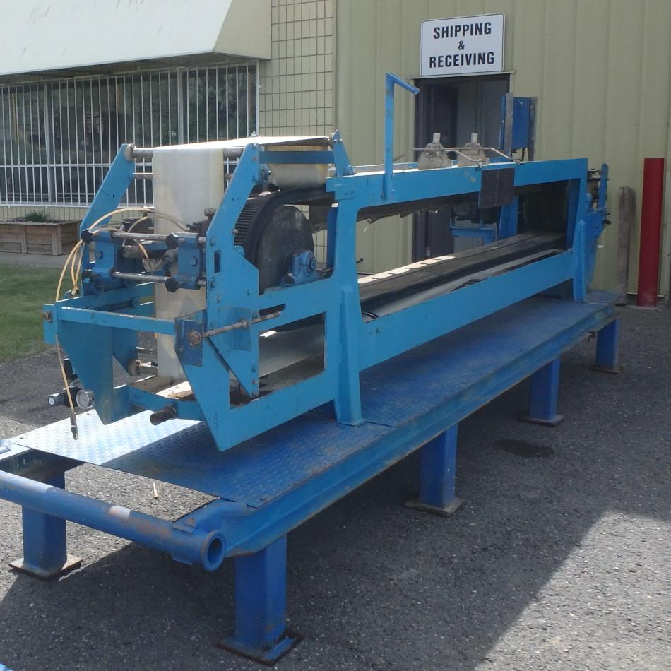 10" x 13' Filtres Philippe Vacuum Belt Filter Nelson Machinery