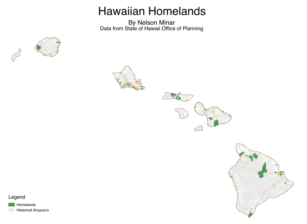 Hawaiian Homelands Nelson's log
