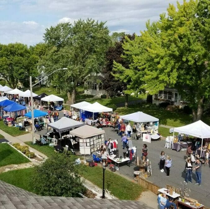 Pleasant Street Art Walk NEMAA