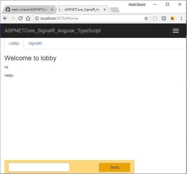 Getting Started With SignalR Using Core And Angular Part 2