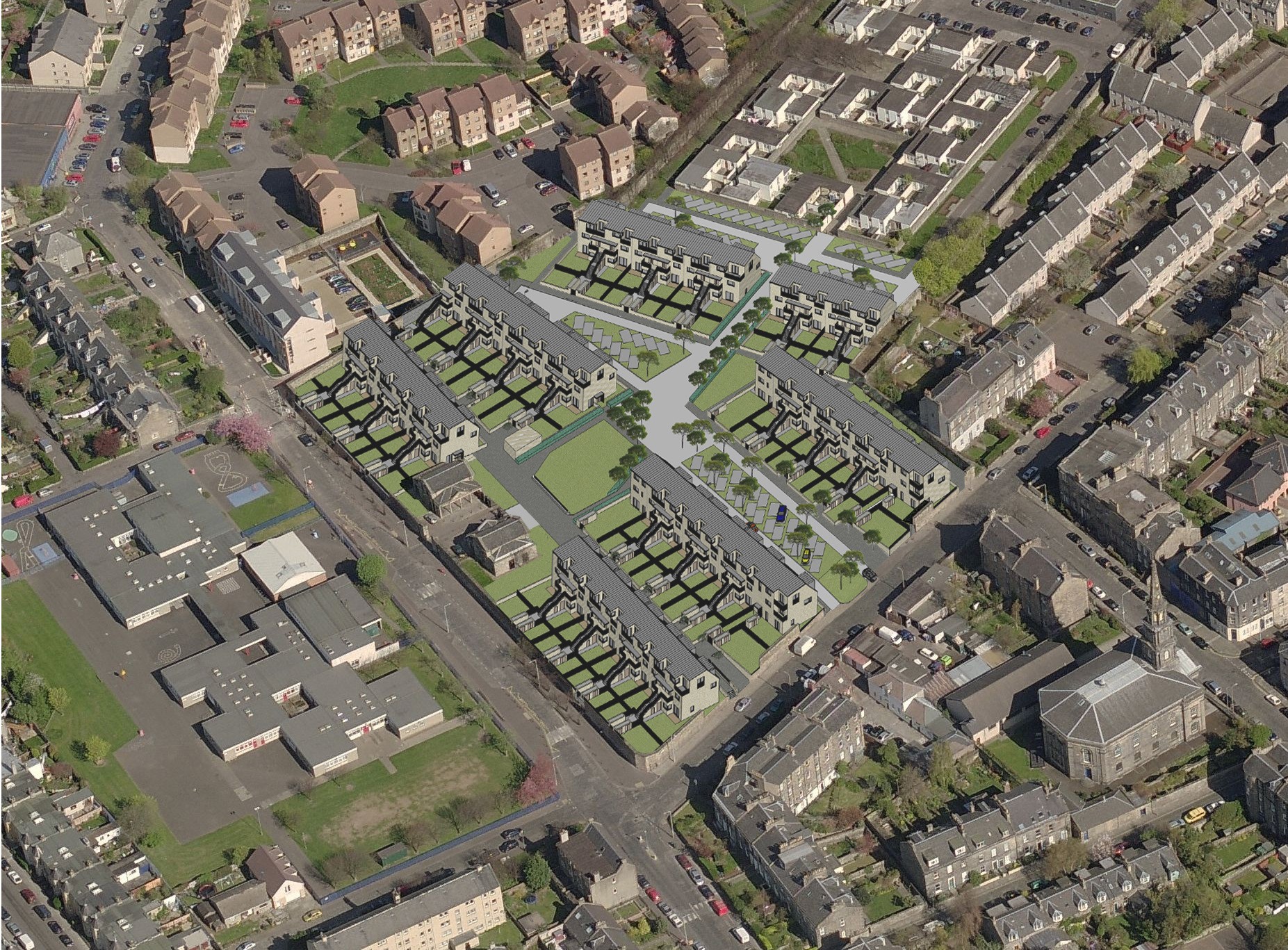 Building communities Leith Fort work underway The NEN North