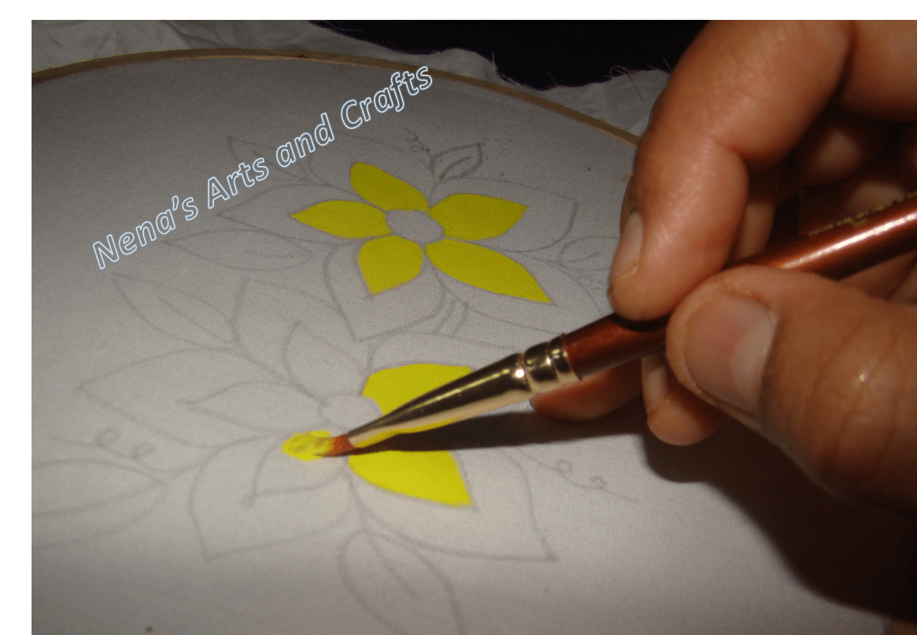 Fabric painting Nena's Arts And Crafts