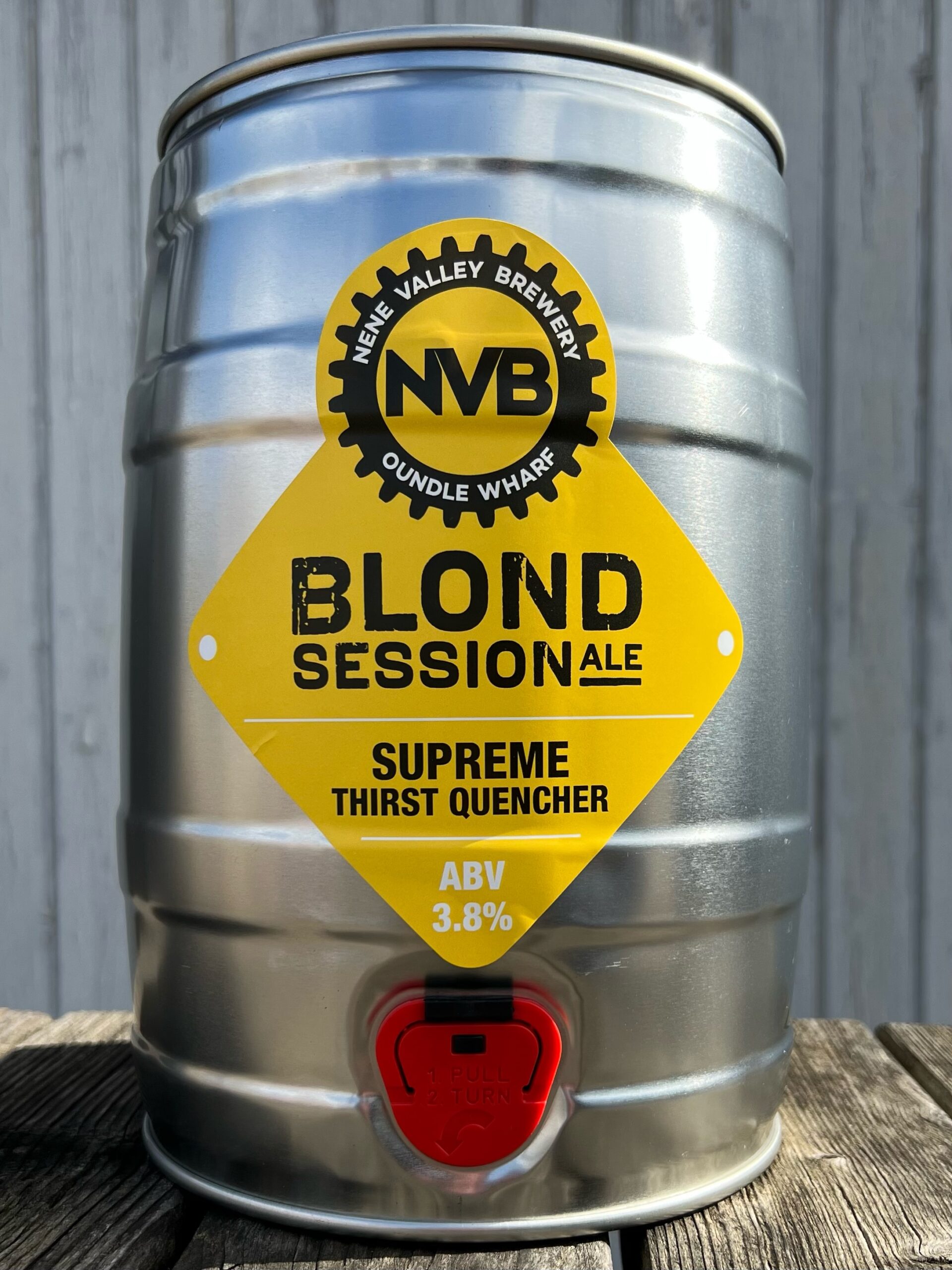 Blond Session Ale 5L Mini Keg Nene Valley Brewery