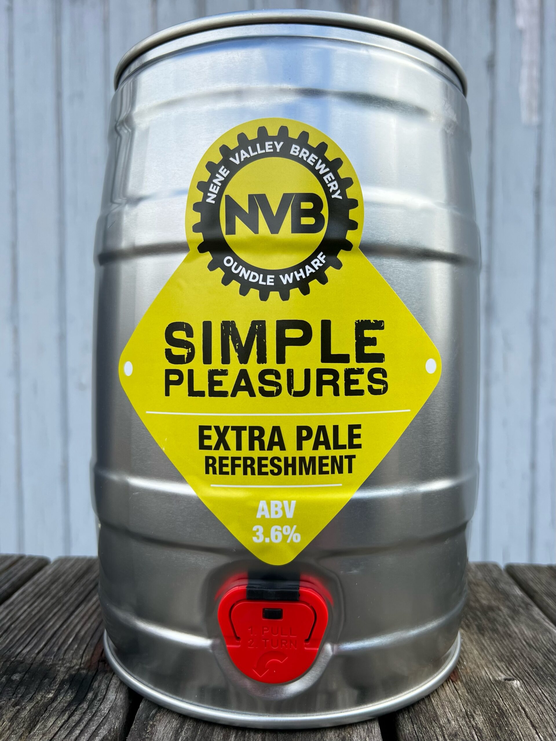 Simple Pleasures 5L Mini Keg Nene Valley Brewery