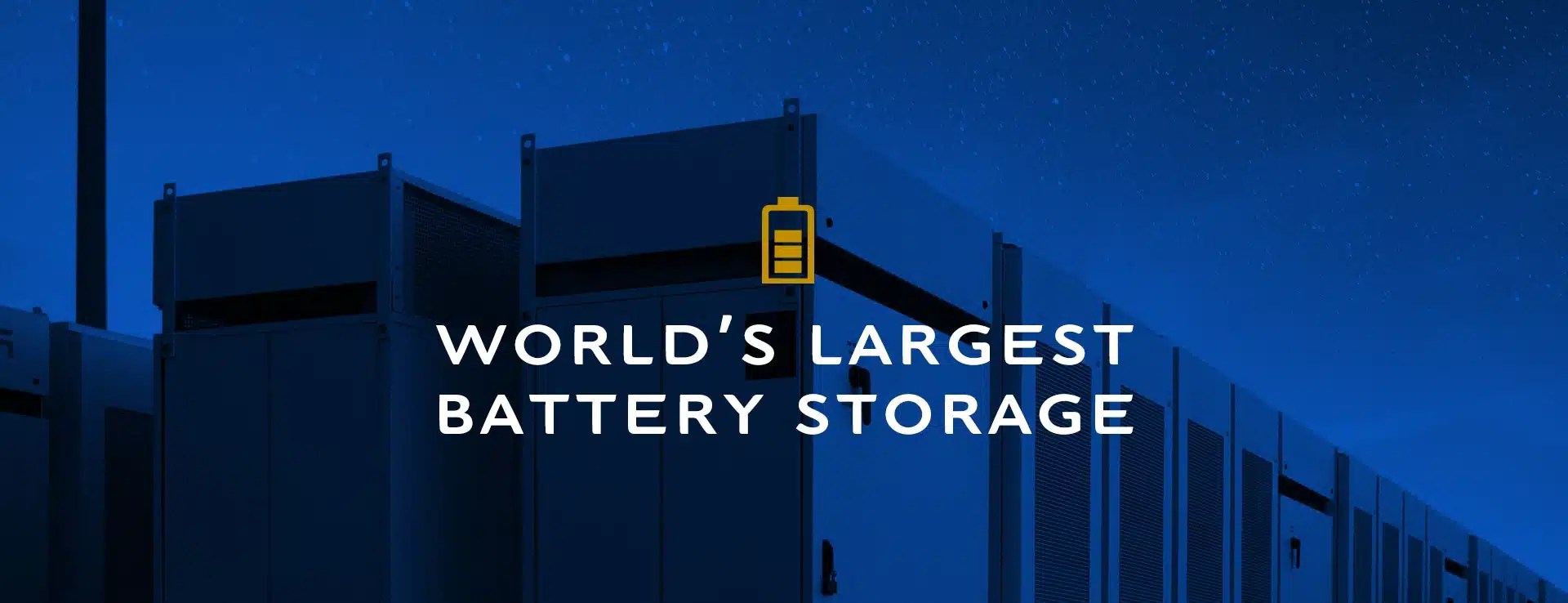 Australia the world’s largest battery storage system Neoen