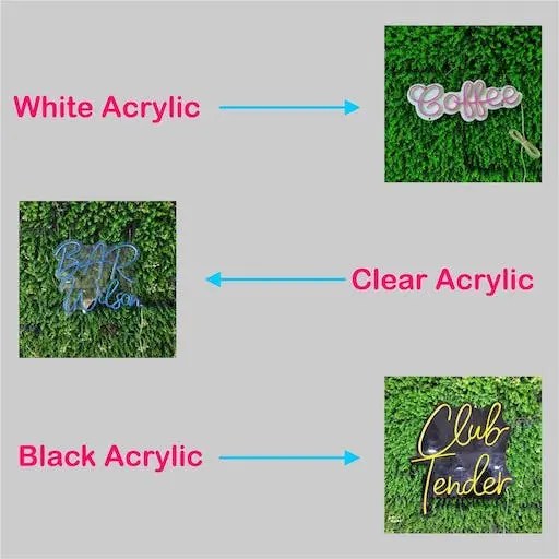 NEOGON Create your own neon sign Customized Neon Signs Pakistan