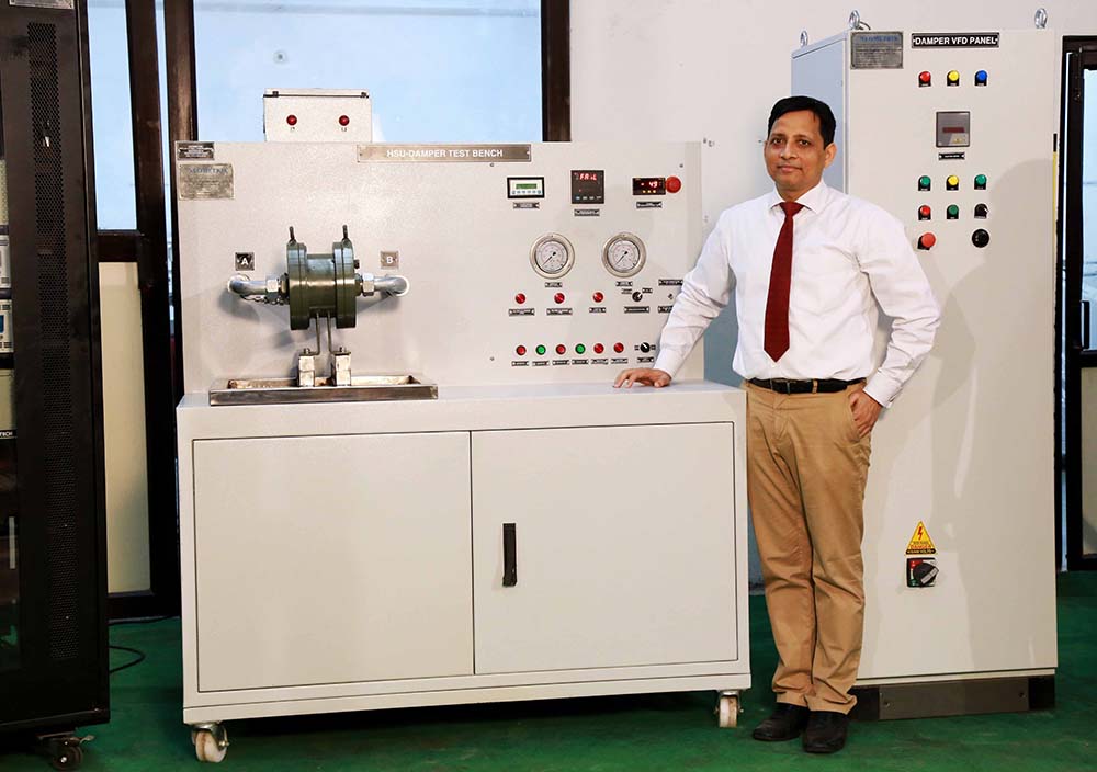 Hydraulic Damper Test Bench Manufacturer in India Neometrix