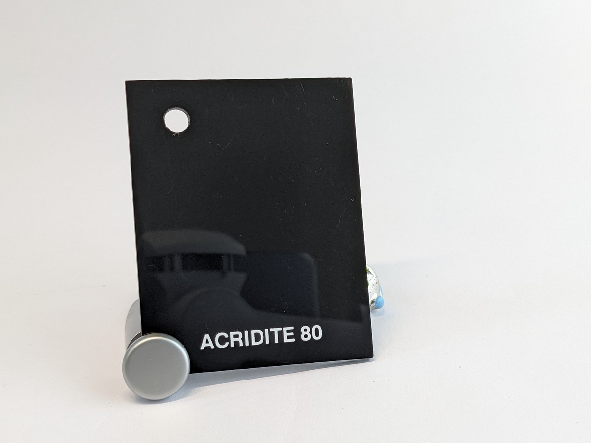 Pmma colato Acridite.