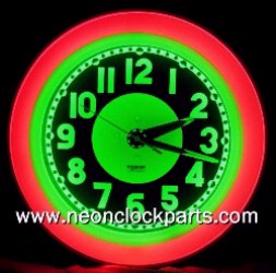 NeonClockParts.com replacement and custom made parts for neon clocks